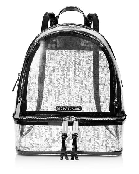 michael kors rucksack outlet|michael kors clear backpack.